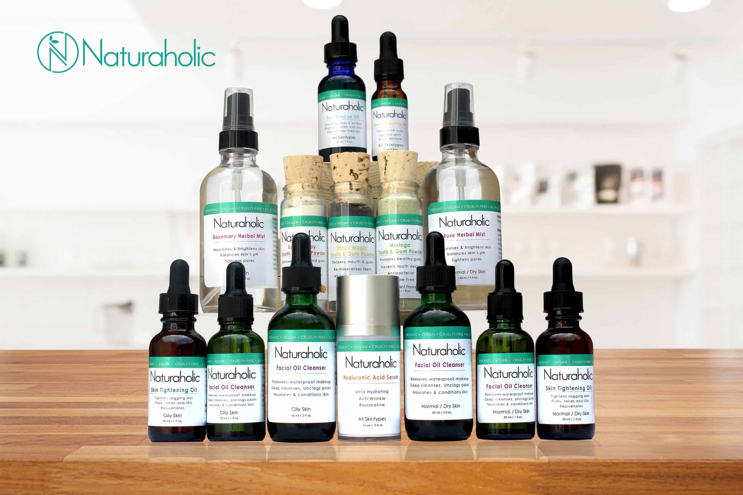 Naturaholic personal care scaled